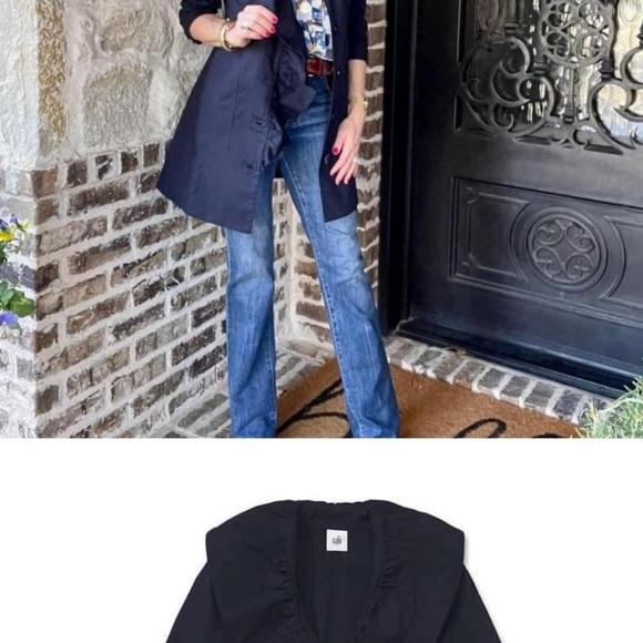 Cabi Pose Jacket New without tags never worn Dark Navy - Picture 3 of 4